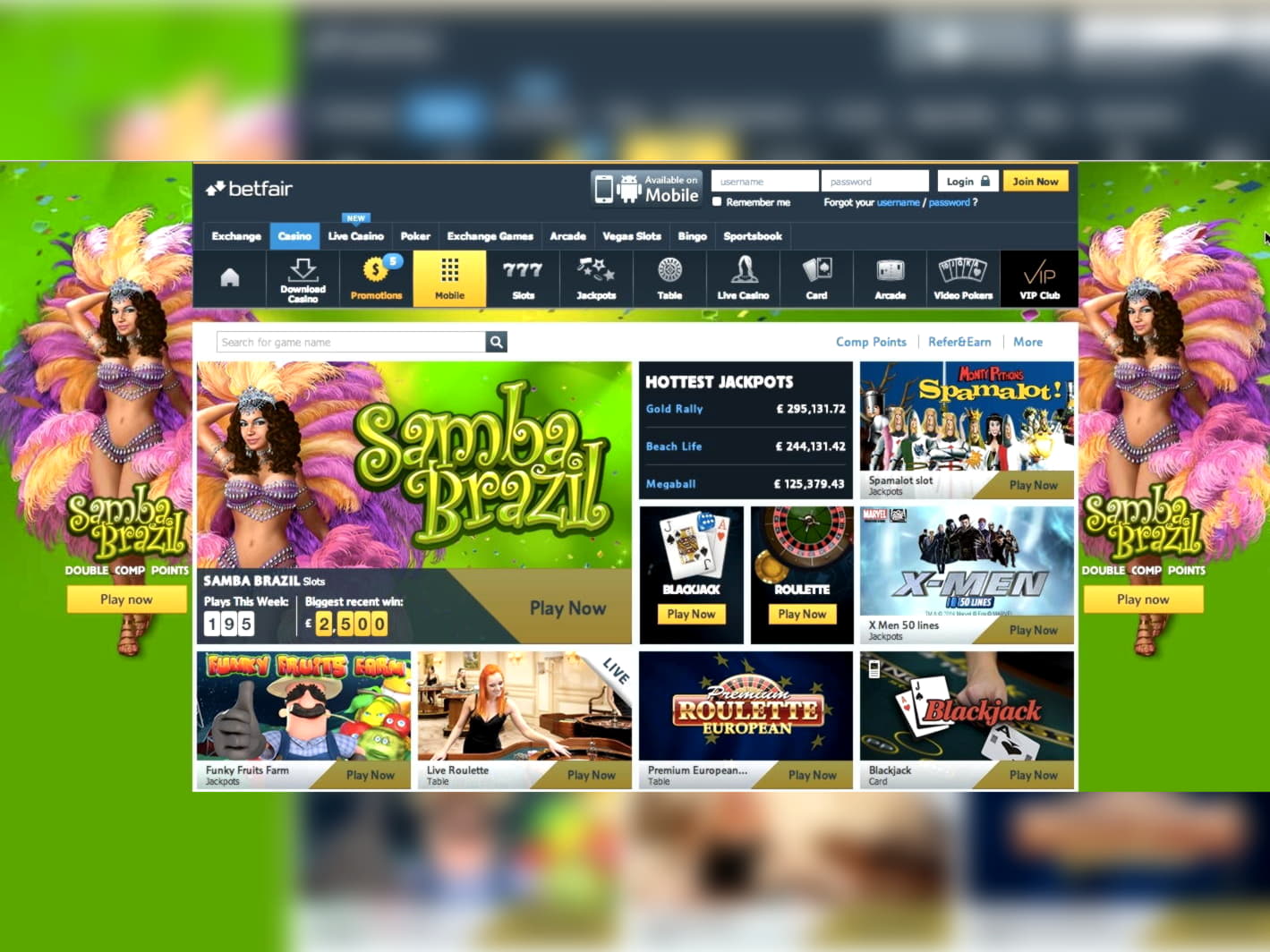 €210 No deposit casino bonus at Casino Action