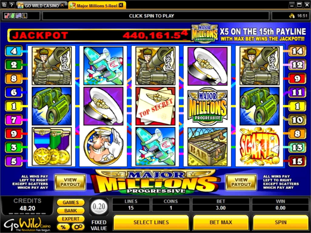 $815 Daily freeroll slot tournament at Casino Action