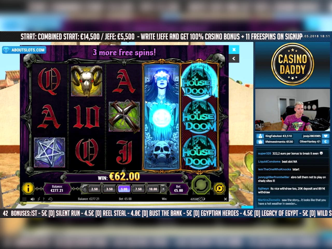 ﻿$965 Mobile freeroll slot tournament at Mega Casino