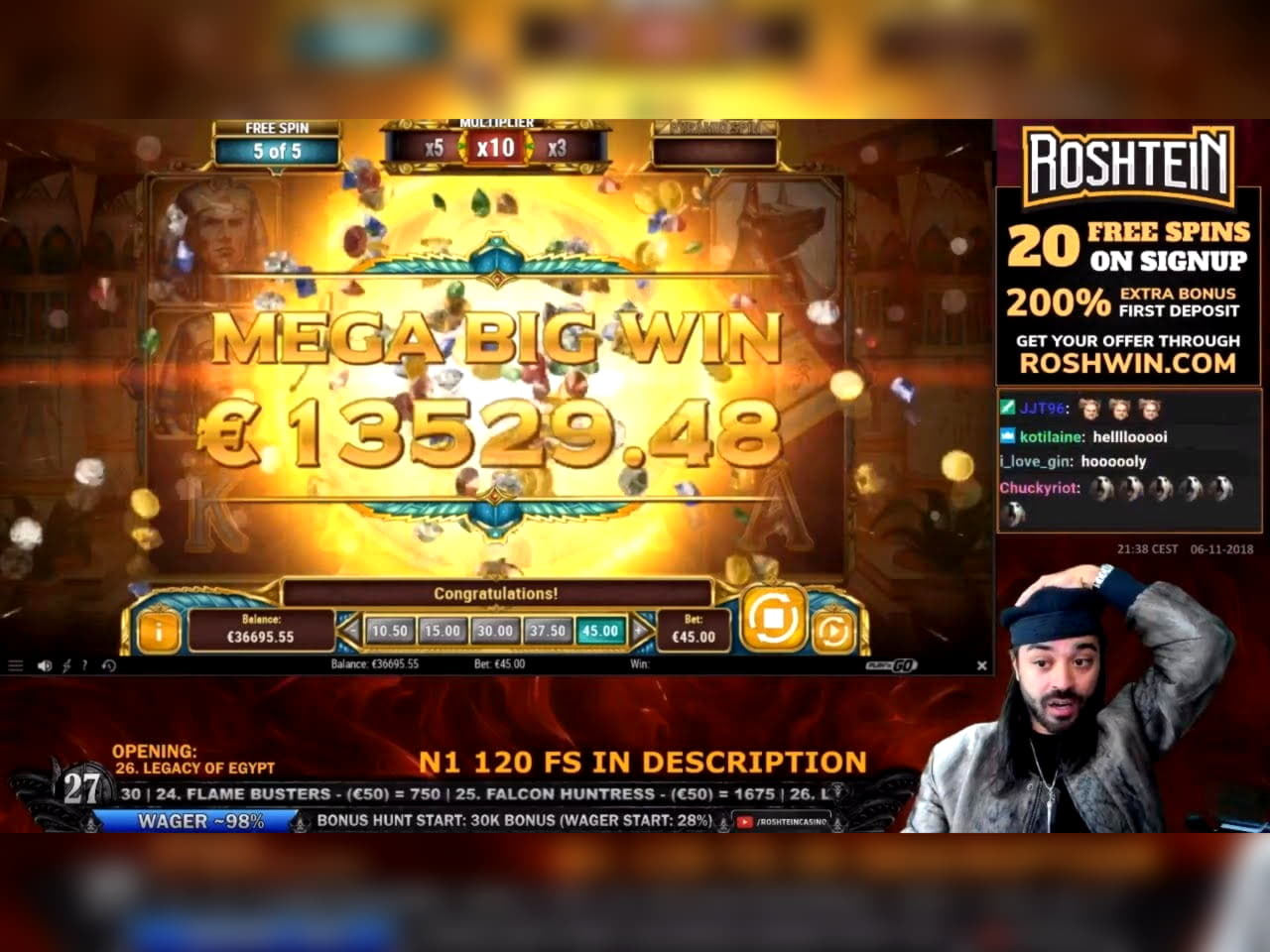 €160 Free Casino Chip at No Bonus Casino