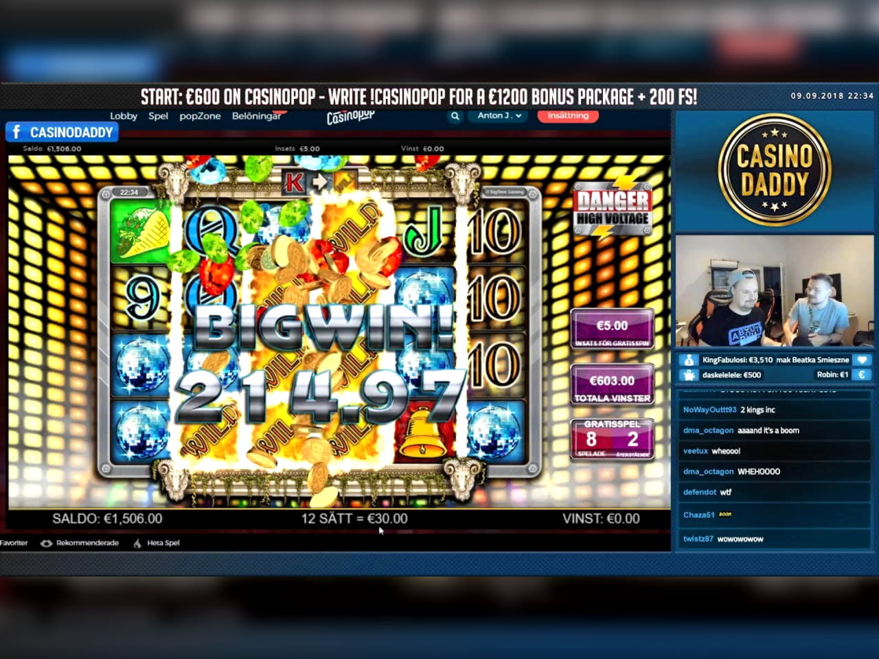 60 Free Spins right now at Superior Casino