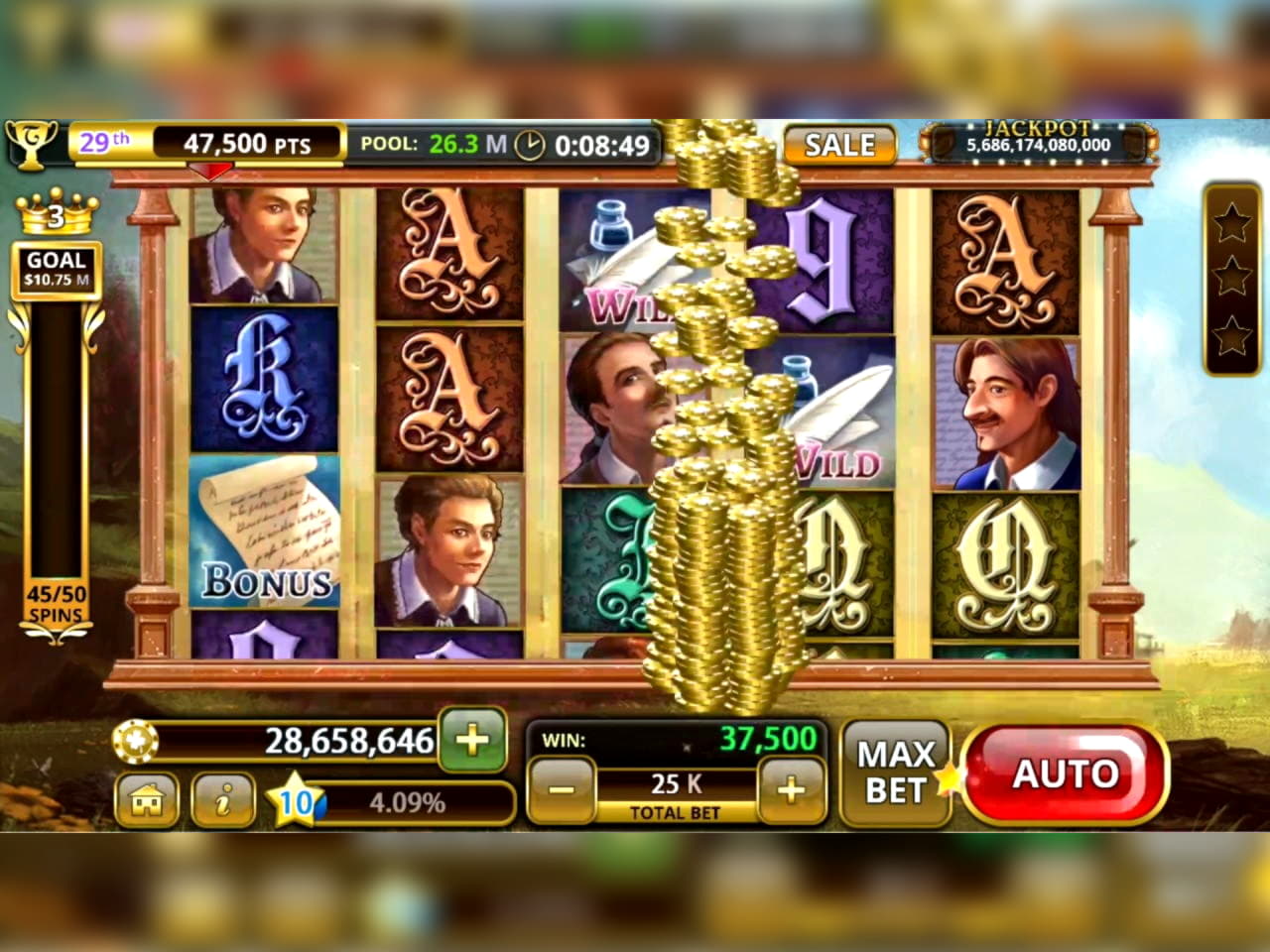 EUR 510 Free Chip at Mansion Casino