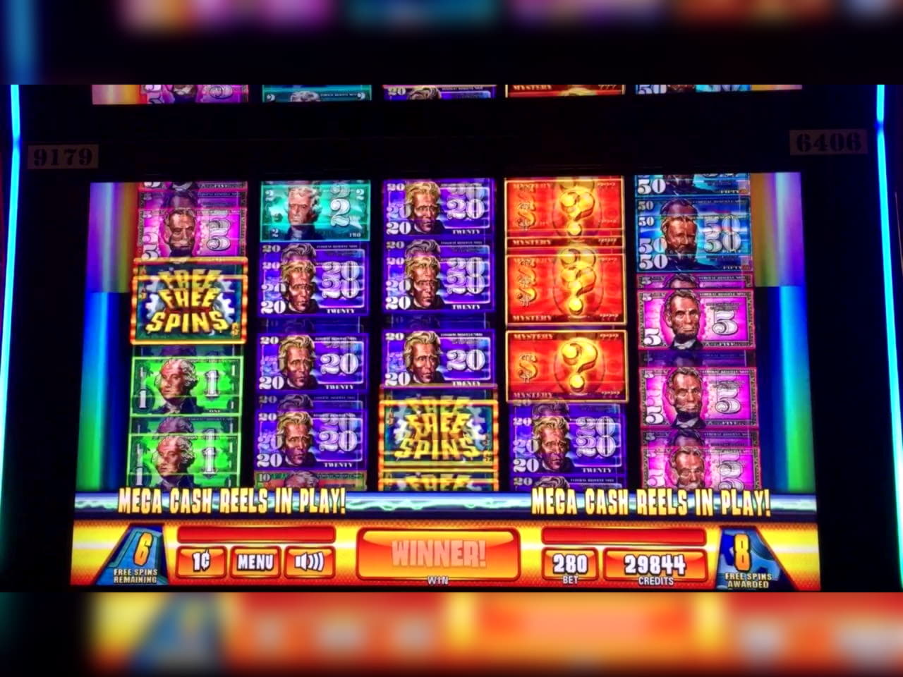 610% Casino match bonus at Mega Casino