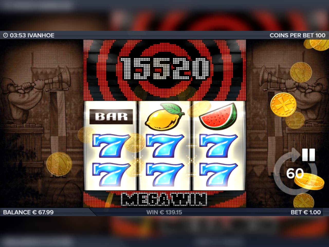 805% Match at a Casino at Casino Share