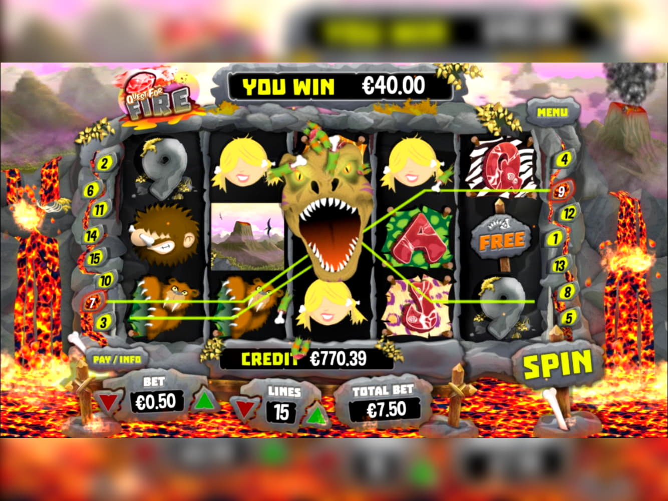 EUR 1325 NO DEPOSIT CASINO BONUS at Genesis Casino