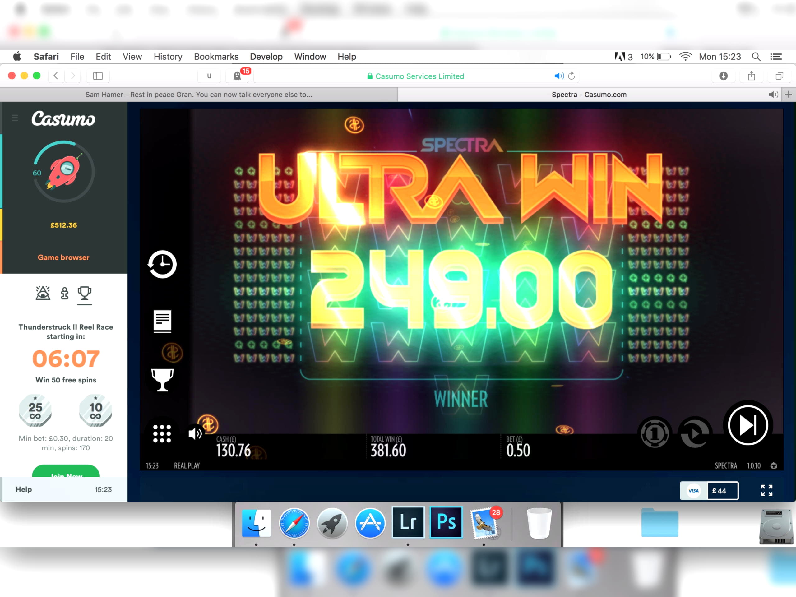 300 Trial Spins at Casino Cruise