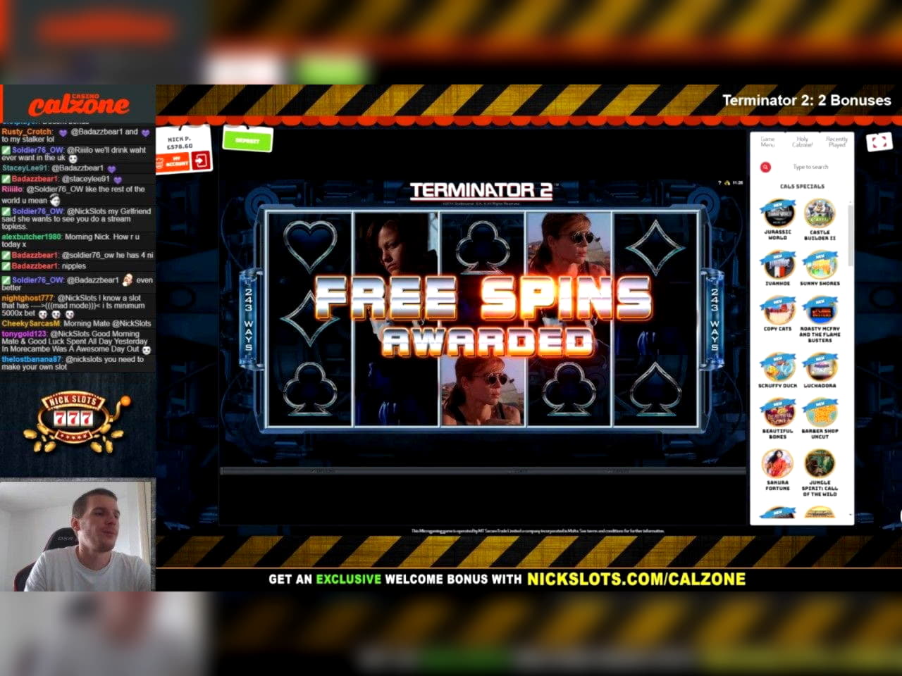 £155 FREE Chip Casino at Casino Cruise