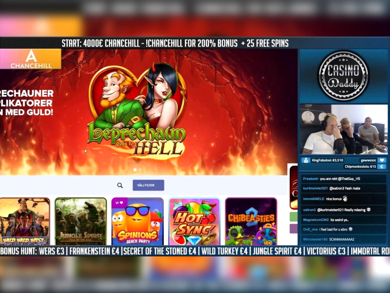 €1090 NO DEPOSIT BONUS CODE at Win A Day Casino