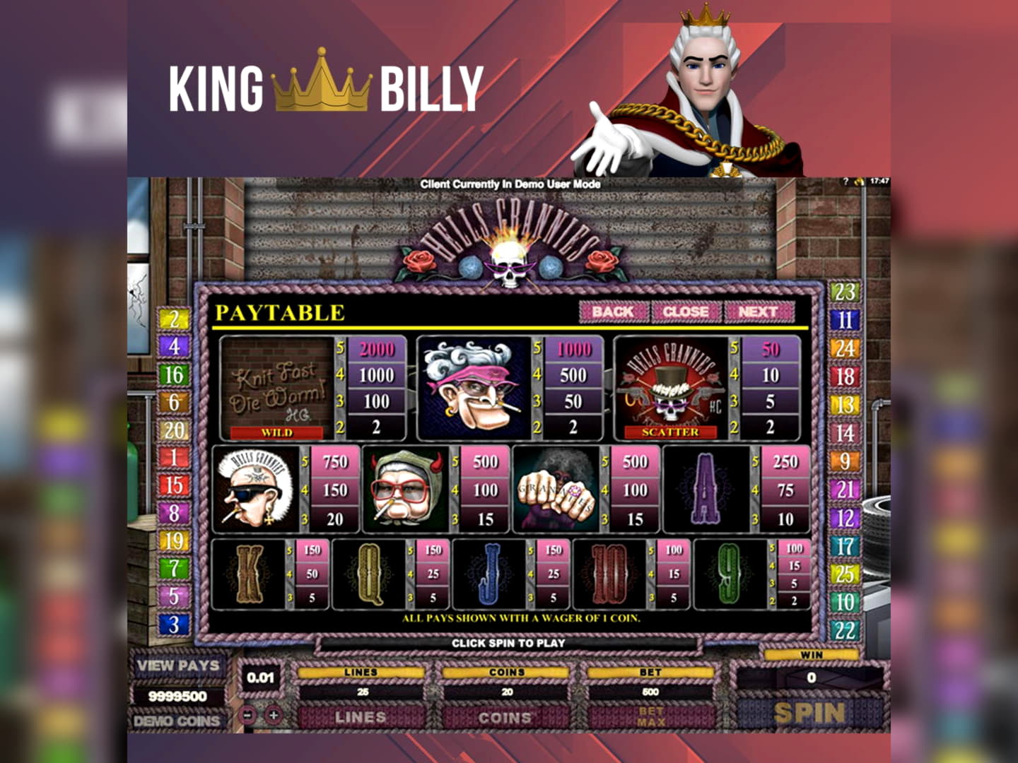 €1315 No Deposit Bonus Casino at Royal Panda Casino