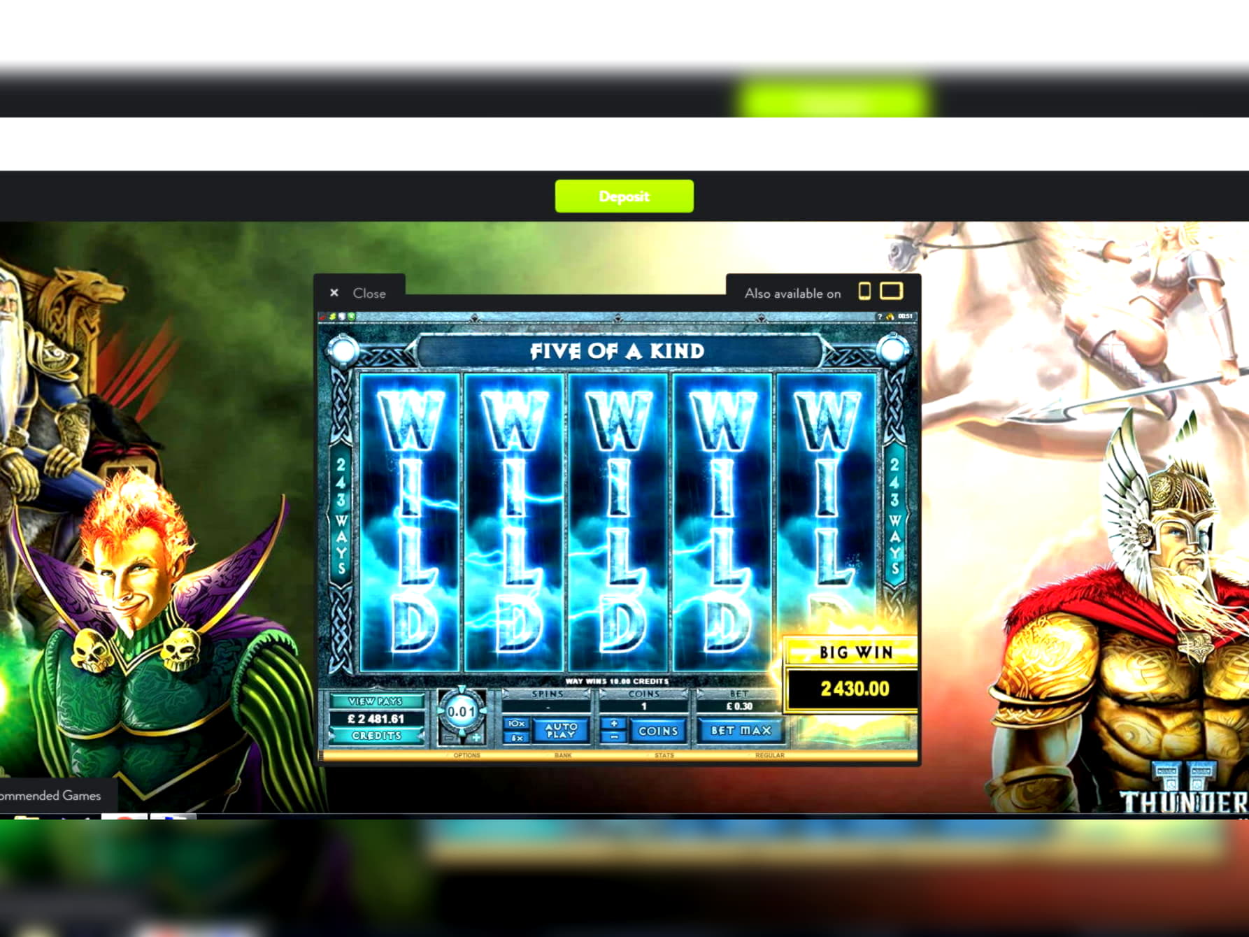 Eur 610 Mobile freeroll slot tournament at Challenge Casino