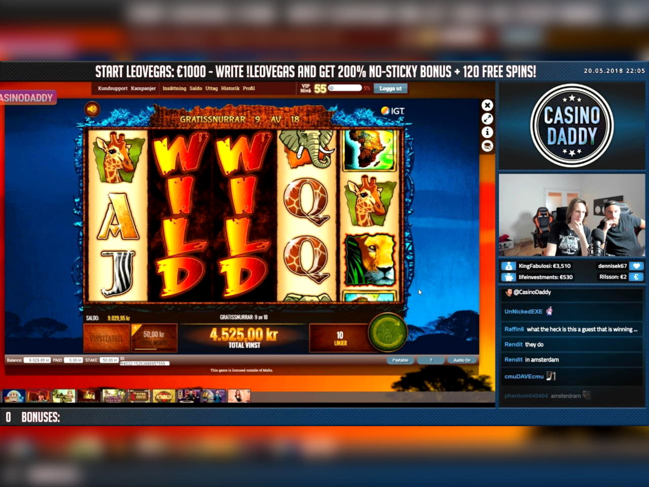 €165 Free Money at Mega Casino