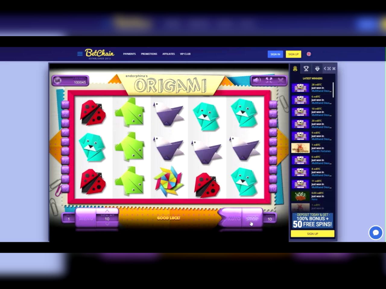 95% Signup Casino Bonus at Power Spins Casino