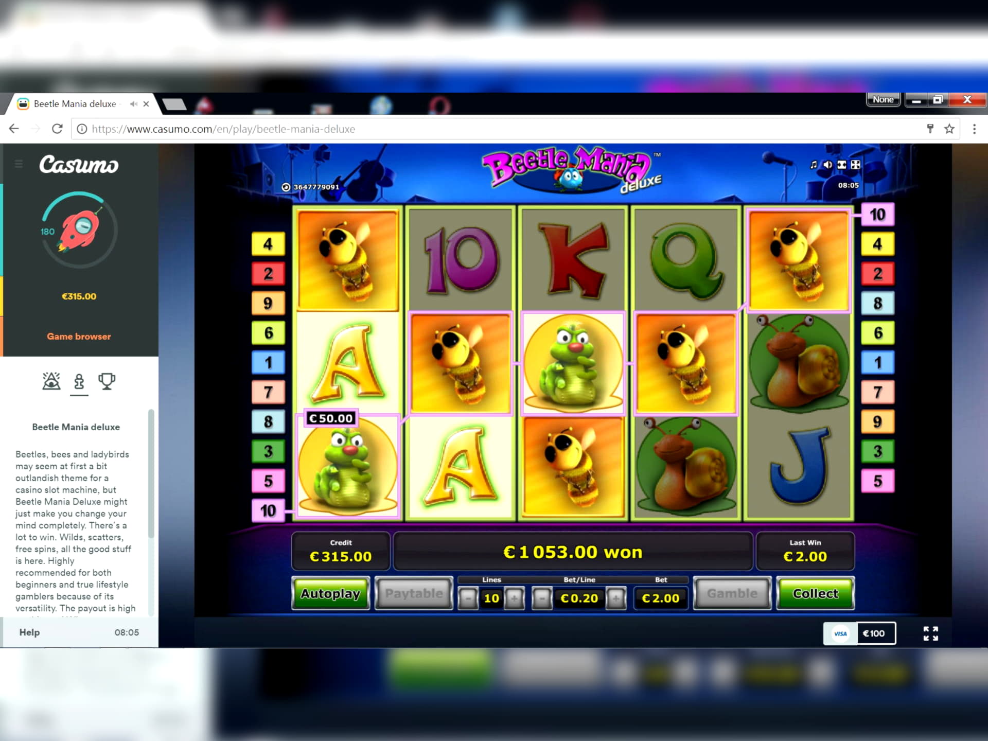 €3660 NO DEPOSIT BONUS at Emu Casino