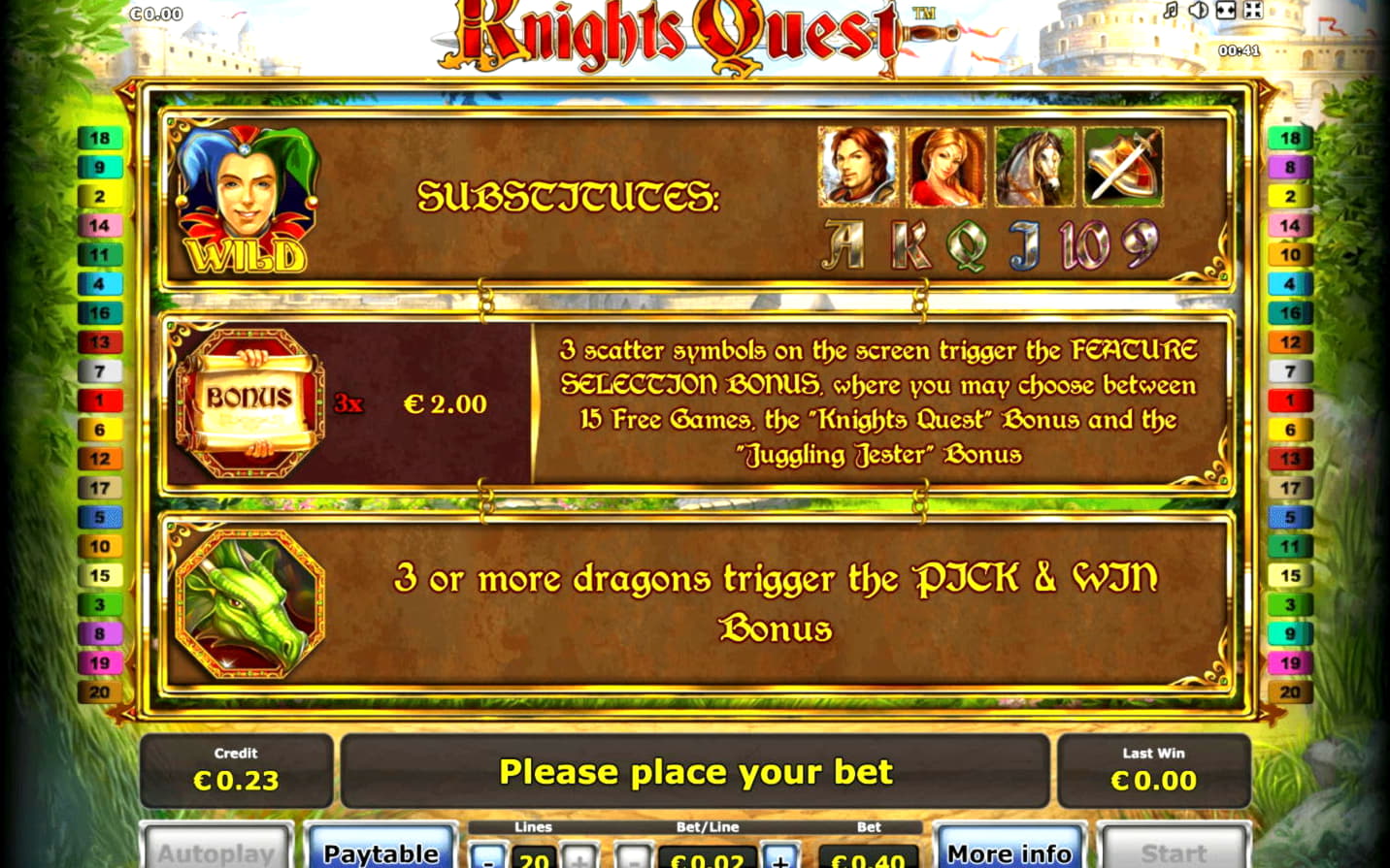 €350 Free casino chip at Casino Action