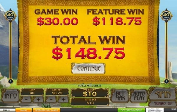 €1890 NO DEPOSIT BONUS CASINO at Nostalgia Casino