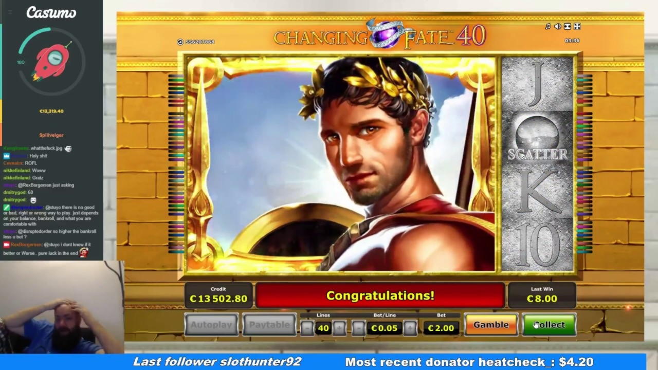 895% casino match bonus at Quatro Casino