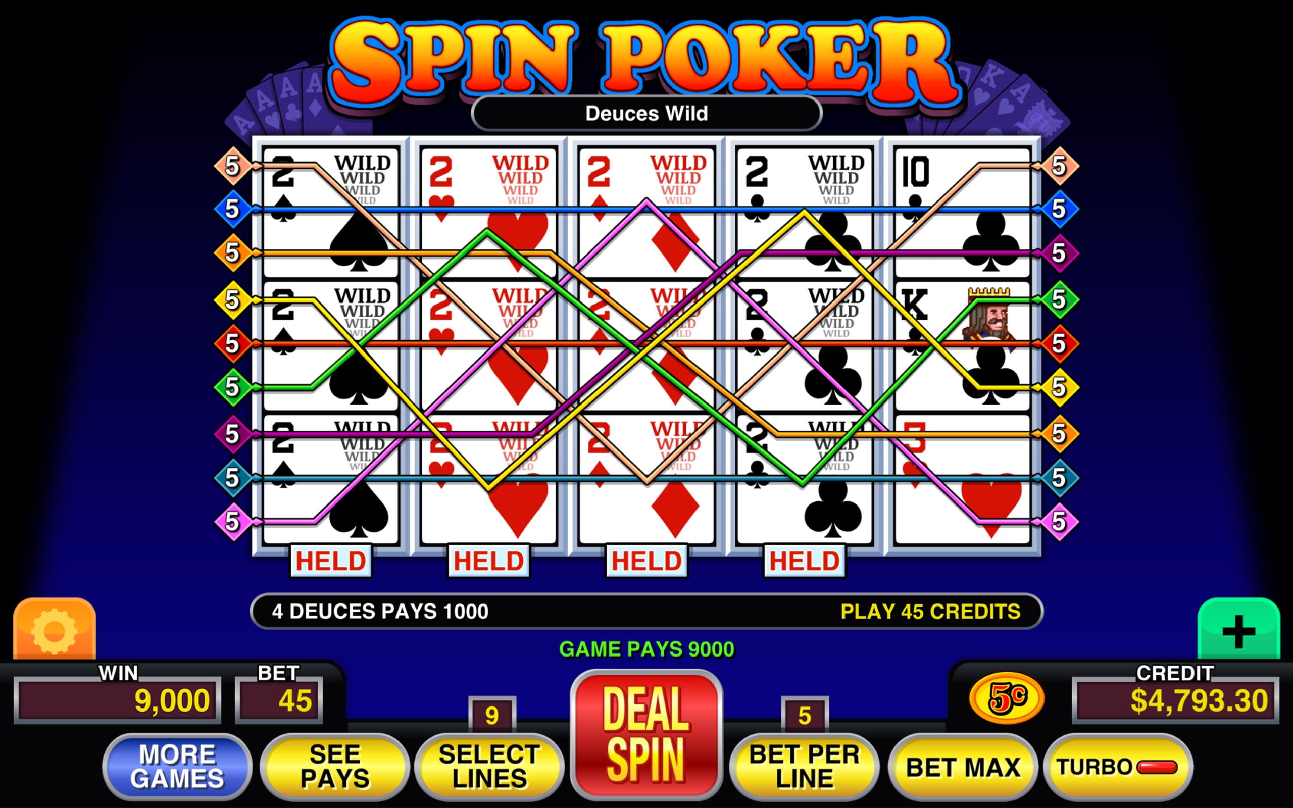 10 Free spins at Casino Action
