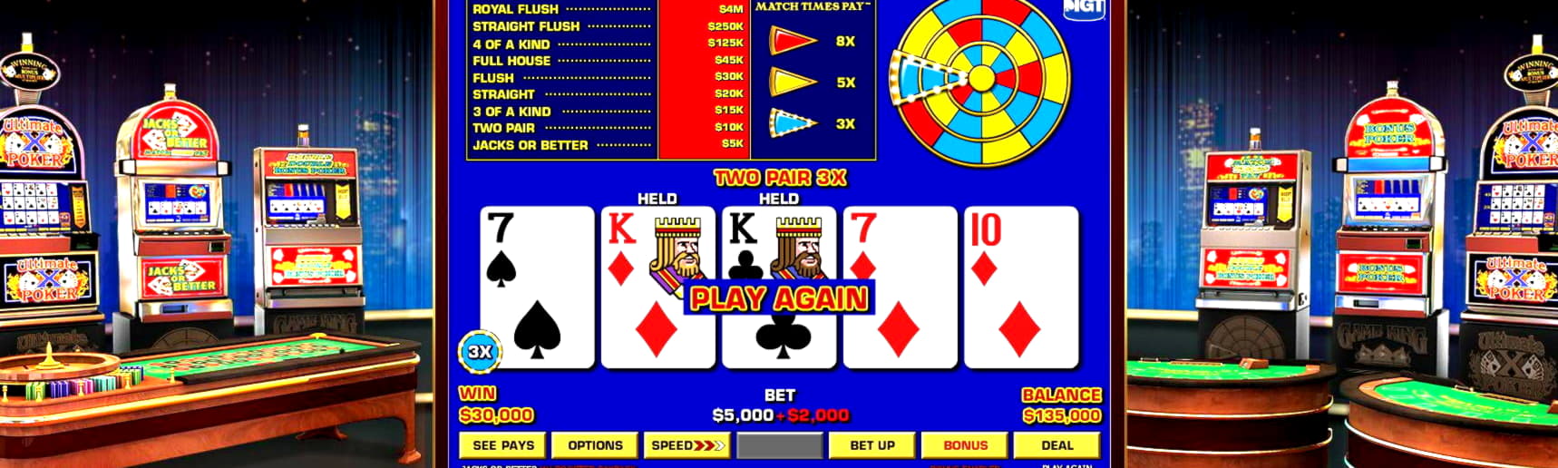 815% Deposit Match Bonus at Grand Mondial Casino