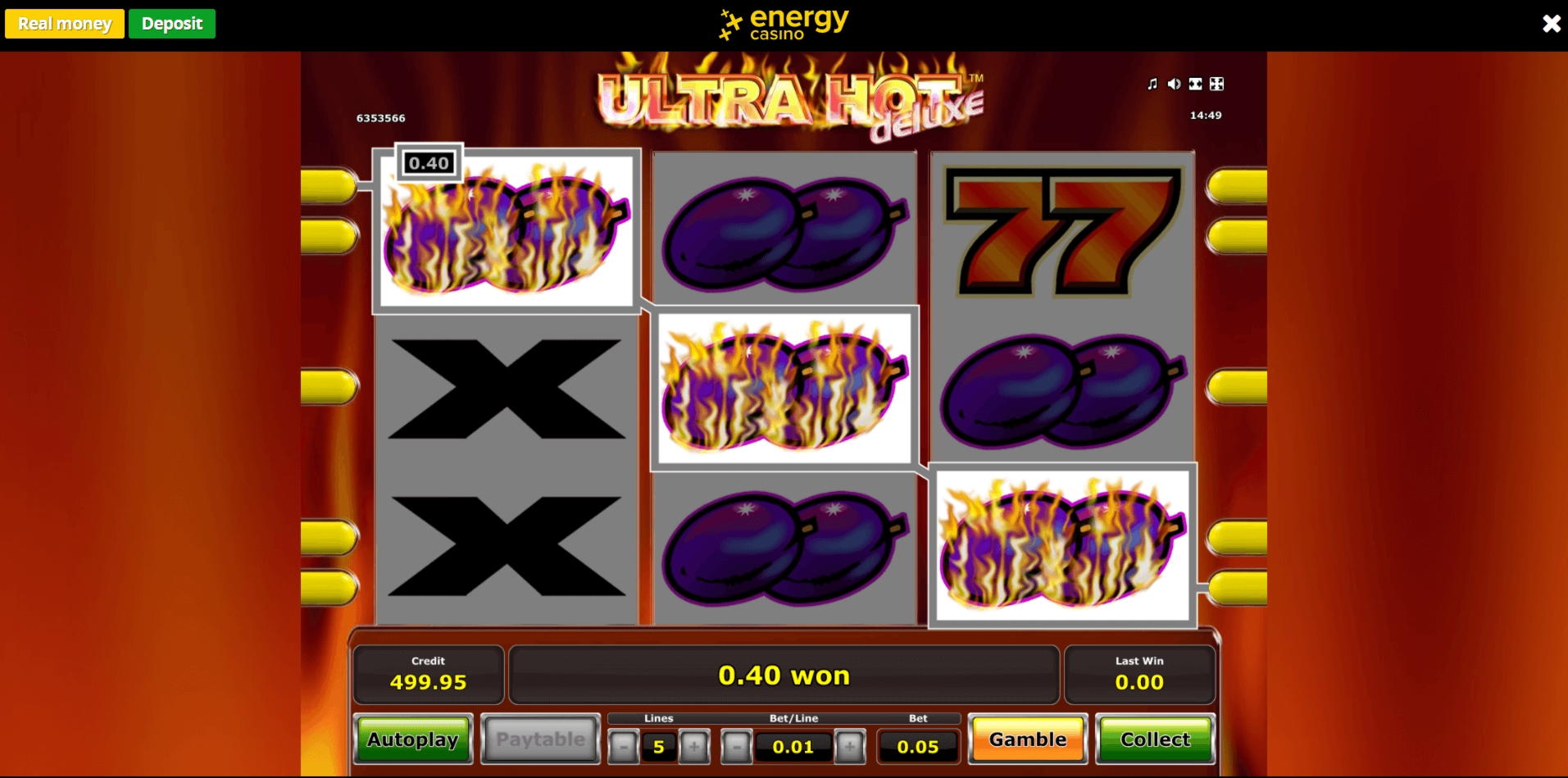 40 Free Spins at Casino Classic