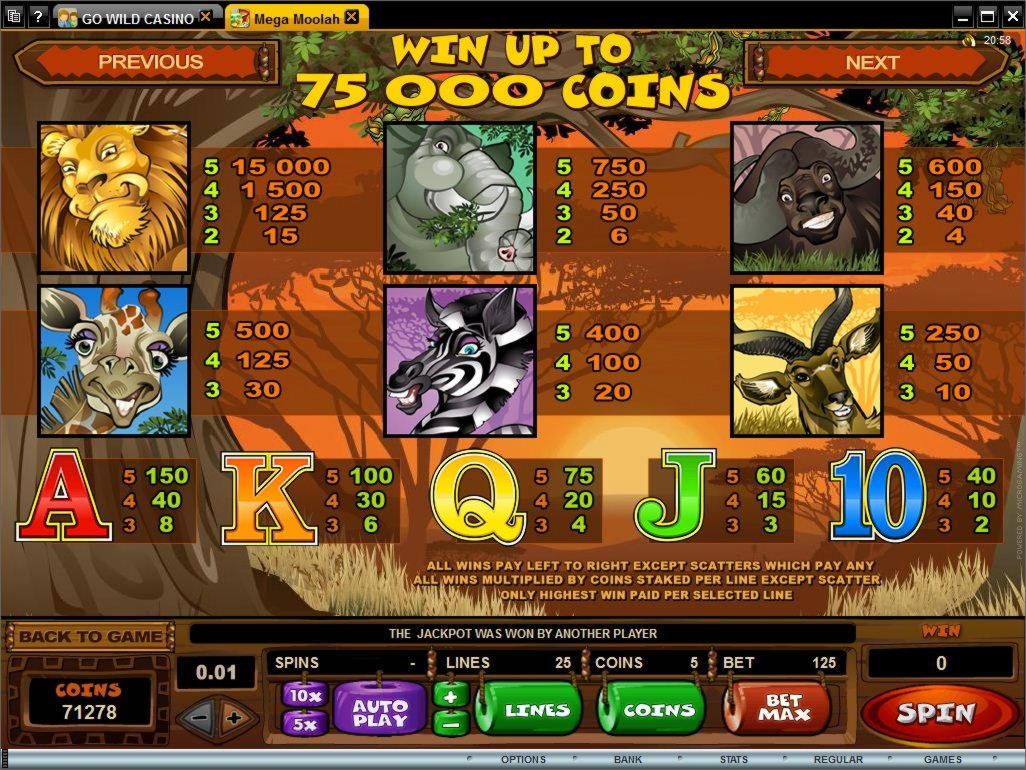 €1190 No Deposit Bonus Code at Spin Palace Casino