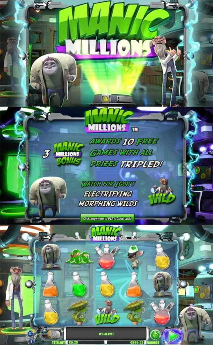 99 free casino spins at Challenge Casino