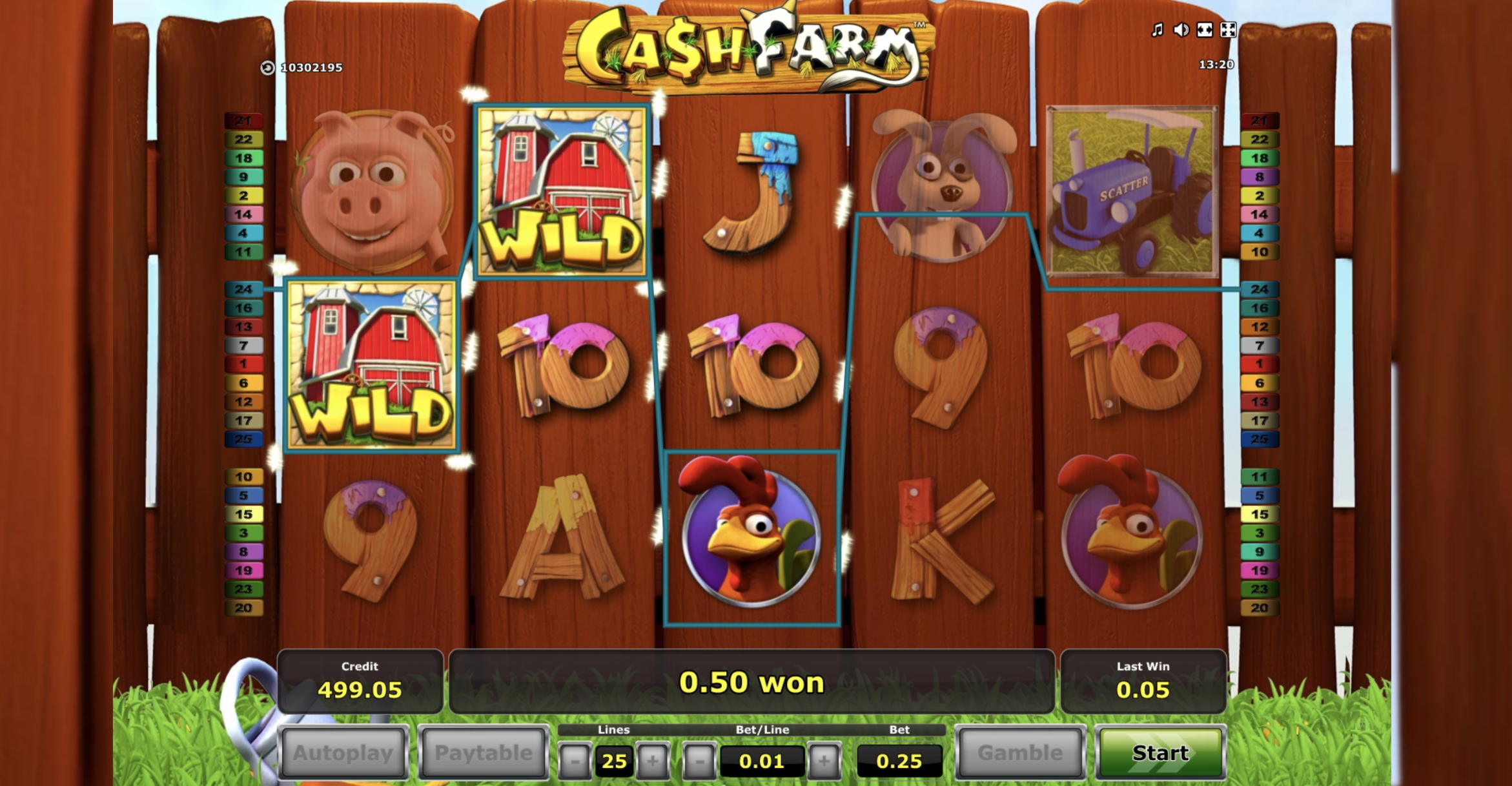 EUR 400 Free Cash at Challenge Casino