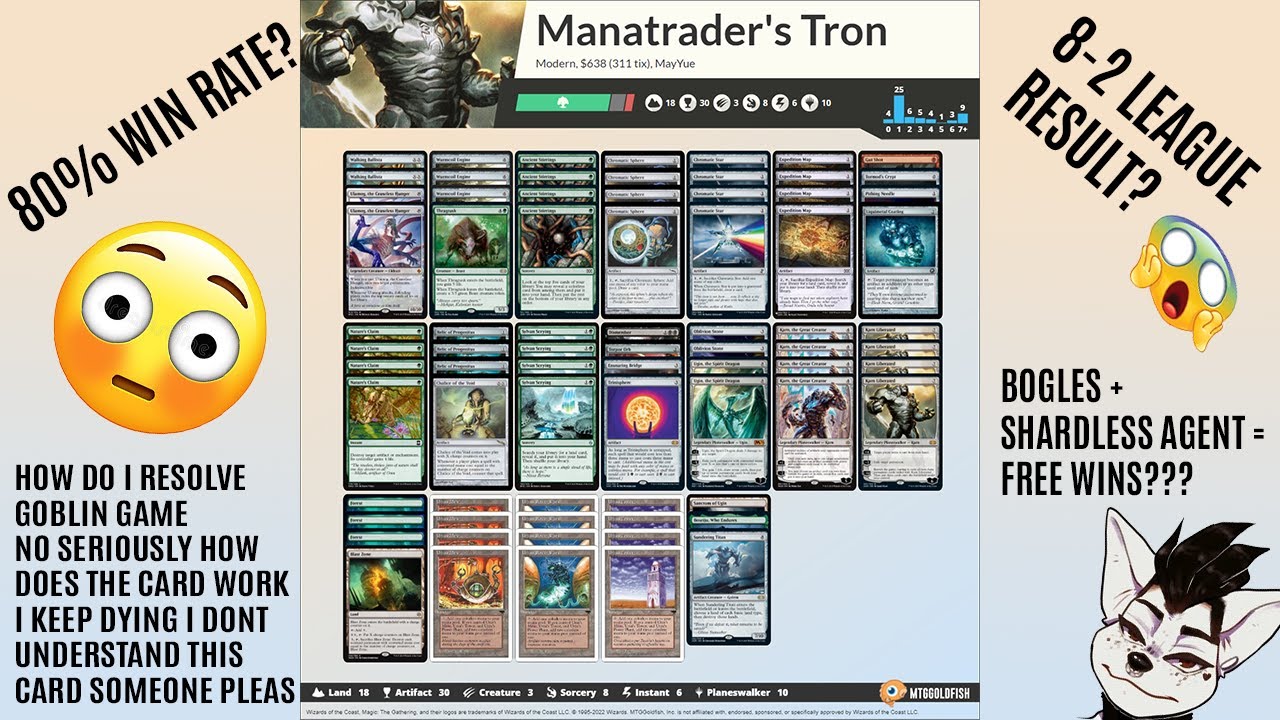 80% WIN RATE WITH TRON? TAKING DOWN MODERN METAGAME [MANATRADERS QUALIFIER LEAGUE]