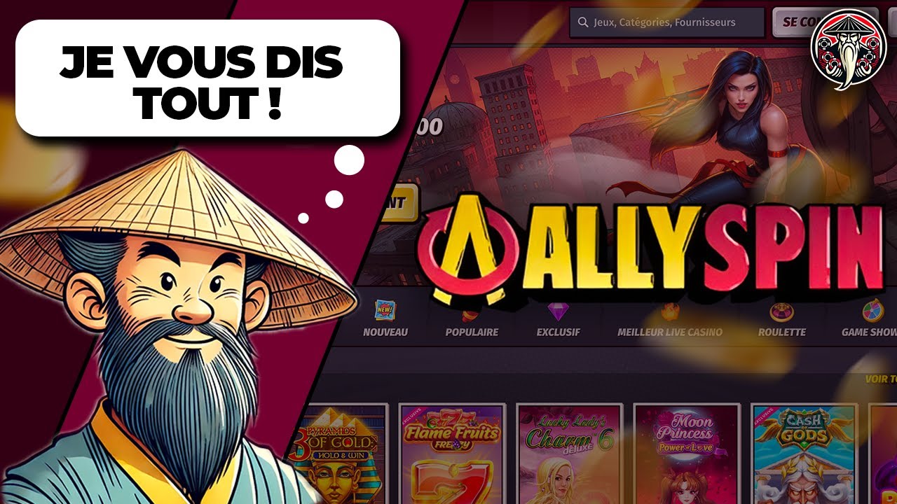 Le MEILLEUR casino en ligne du moment ? Review Ally Spin 🦸‍♂️