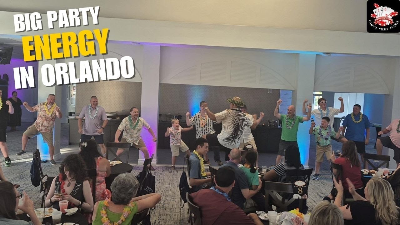 Unforgettable Casino Party Moments in Orlando | Old School Entertainment