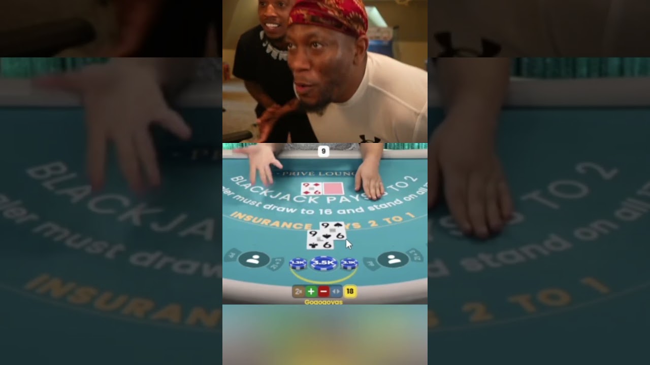 the moment zias and blou became addicted to this #blackjack #poker #casino