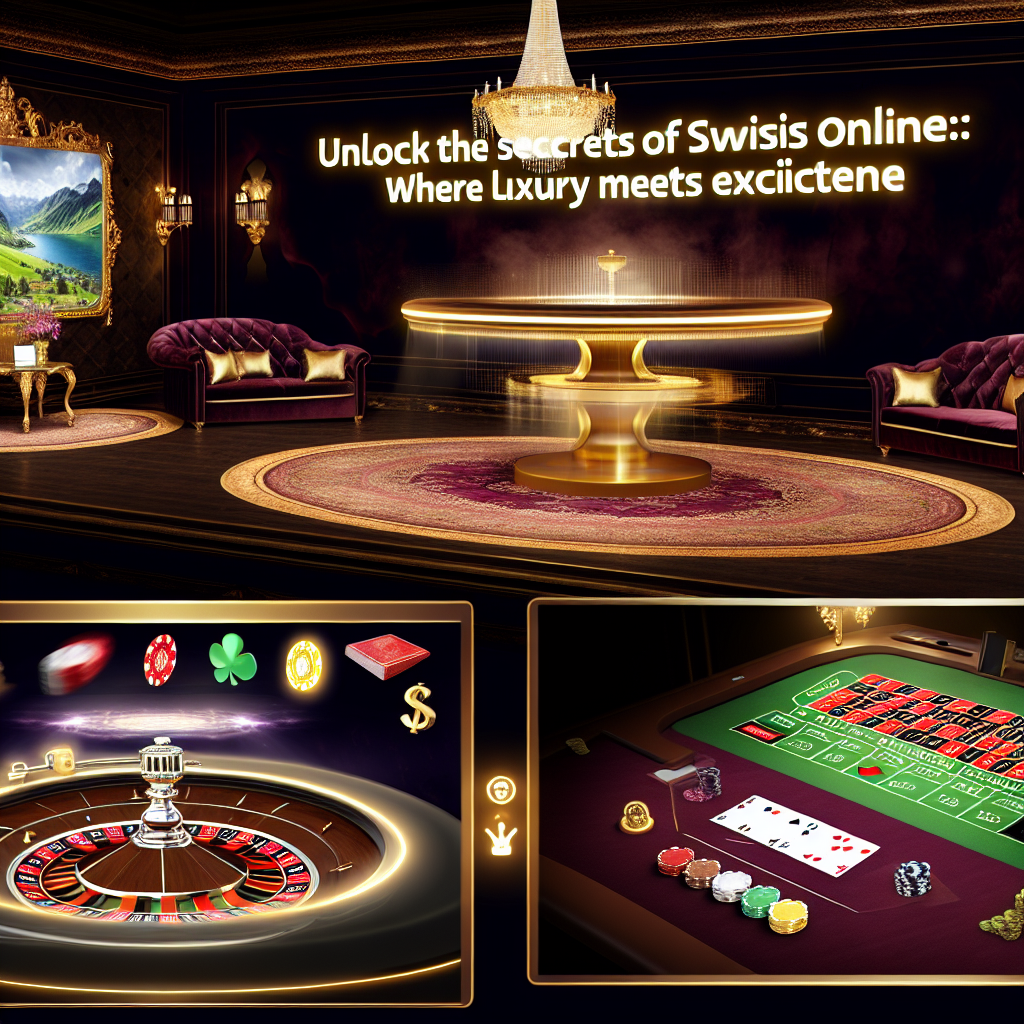 Unlock the Secrets of Swiss Casino Online: Where Luxury Meets Excitement
